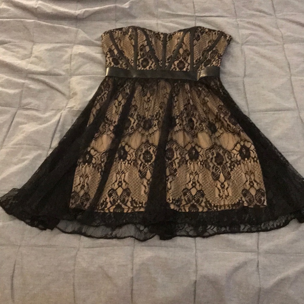 Hailey Logan Strapless Dress